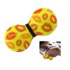 FEMALE LIPS HEARTS MOTIF PEANUT MASSAGE ROLLER for CRANIOSACRAL THERAPY