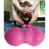 2 PACK FLOWERS PATTERN PEANUT MASSAGE BALL for BACK AND NECK MASSAGE