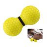 HEXAGON GEOMETRIC STYLE PEANUT MASSAGE ROLLER for TENSION HEADACHES