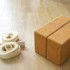 Yoga strap box and yoga bricks